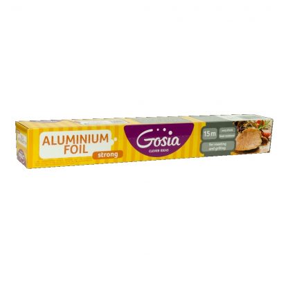 Folie de aluminiu in cutie de carton GOSIA 1523 0,29*15m 1