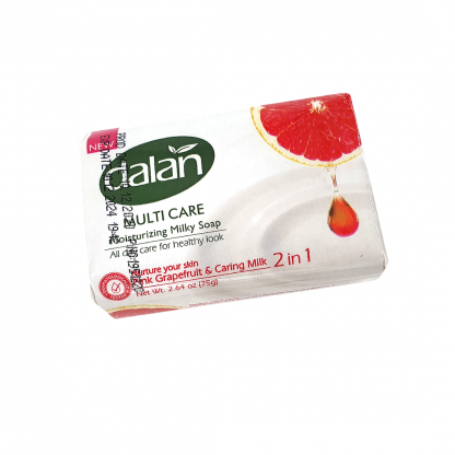 Мыло DALAN 75g Multi Care Pink Grapefruit&Caring Milk 2828 - Сleber