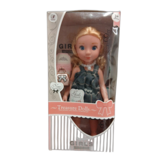 Papusa cu gentuta Treasure Dolls 32cm