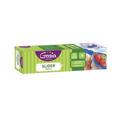 Пакеты для хранения продуктов GOSIA 3л 15шт 1