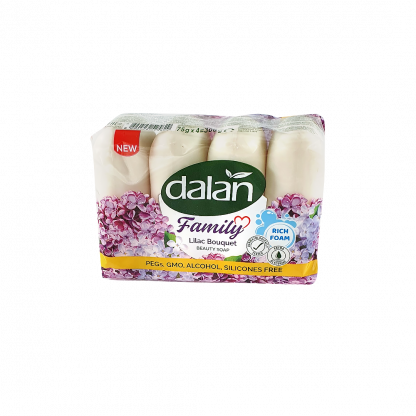 Мыло DALAN 4*75g Family Lilac Bouquet 52582 1