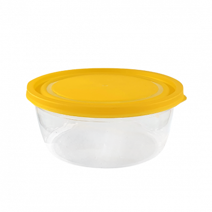 Контейнер пищевой пластиковый круглый Econom Box 0,7L №1 14,7*14,7*6,3 1