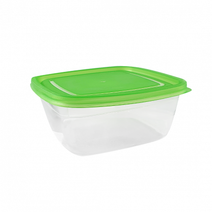 Контейнер пищевой пластиковый квадратный Econom Box 0,9L №2 15,4*15,4*6,4 1
