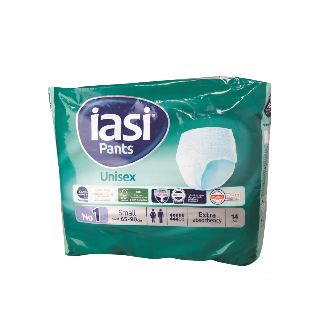 Подгузники для взрослых IASI Unisex Pants №1 Small 14шт. 86892 1