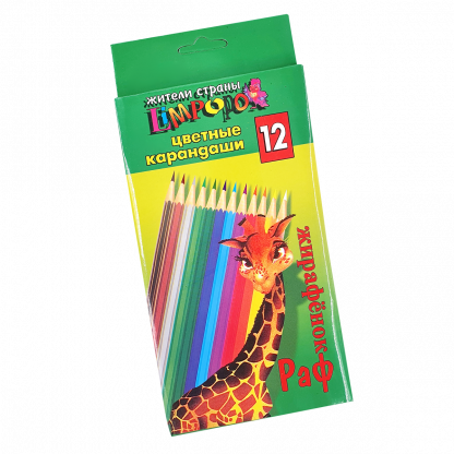 Creioane colorate 12buc Limpopo 1