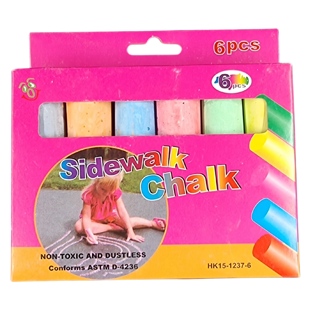 Мелки цветные 6шт мишка 1 Мелки цветные 6шт мишка 1