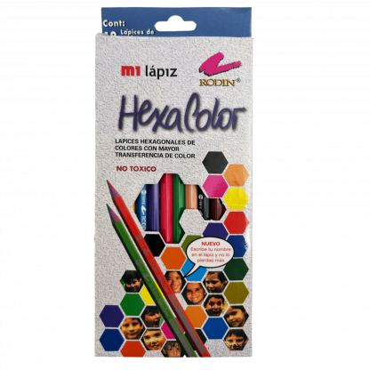 Creioane colorate 12buc Rodin 1