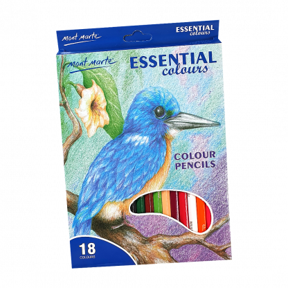 Creioane colorate 18buc Essential 1