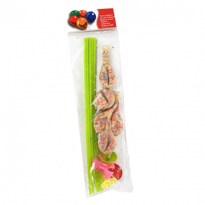 Balon gonflabil 5buc cu baloane colorate 1