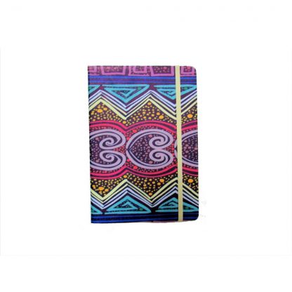 Carnet 80foi 14*21cm cu elastic ornament colorat 1