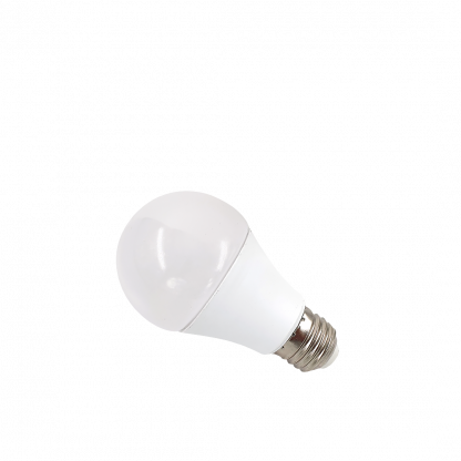 Лампочка LED E27 W5 гладкая матовая желтый свет 1