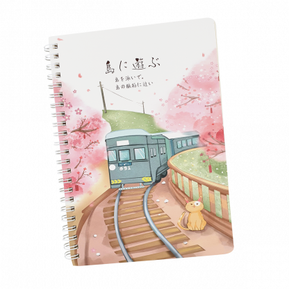 Carnet pe spirala 14*20.7cm 60 foi cu desen/mix pisica 1