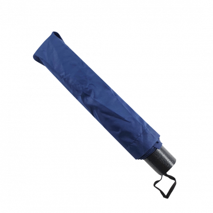 Зонт unisex складной, однотонный блестящая ручка 3