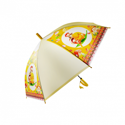 Зонт детский силиконовый, для девочек, со свистком 1