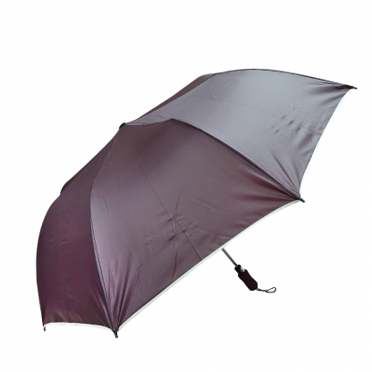 Зонт женский складной, полуавтомат, однотонный 3