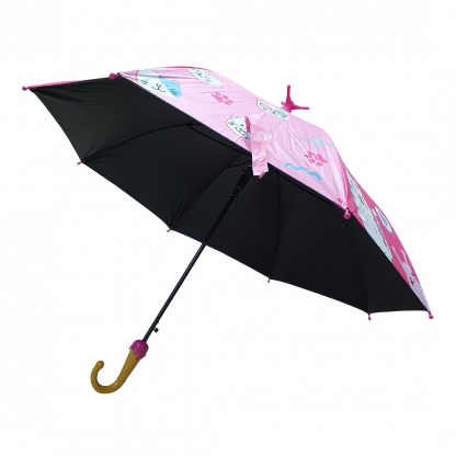 Зонт детский трость с чехлом пластик 78см 1
