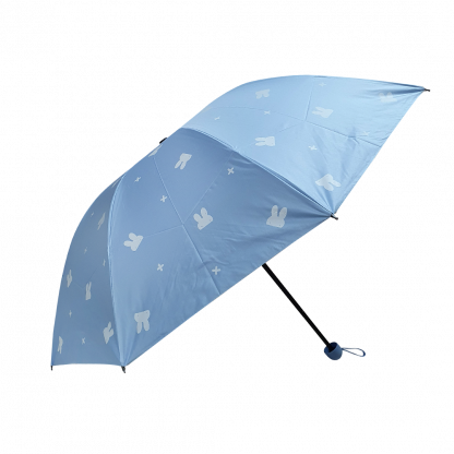 Зонт женский, складной зайчики 3
