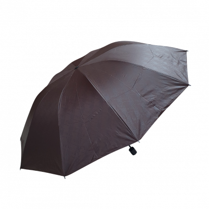Зонт unisex складной, однотонный, мелкие полосы, ромбы 3