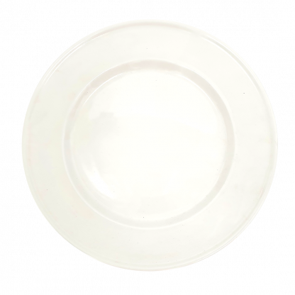 Тарелка керамическая плоская D20,5см белая, с углублением Danny Home 1