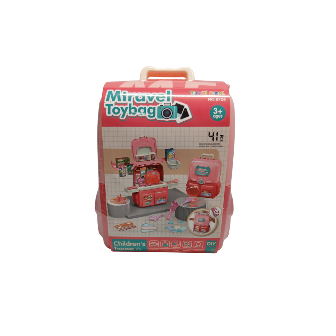 Bucatarie p/u papusa in valiza 20*24cm 1 Bucatarie p/u papusa in valiza 20*24cm 1