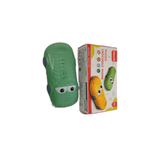 Игрушка музыкальный телефон машинка-крокодил 15см Dborki
