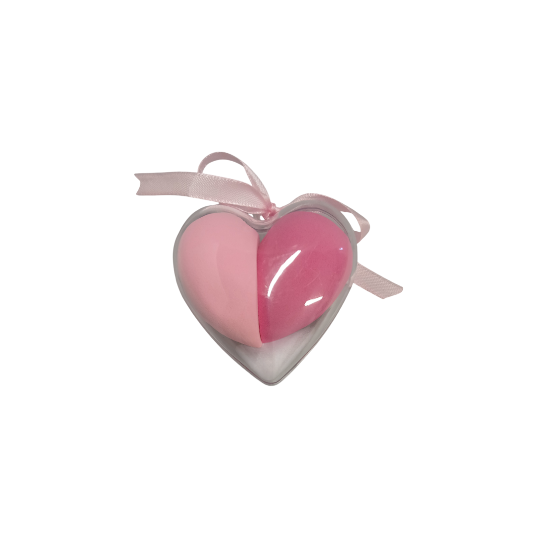 Bureta cosmetic in cutie plastic,forma inima 2buc LX011 1 Bureta cosmetic in cutie plastic,forma inima 2buc LX011 1