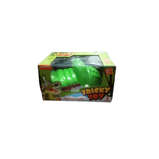Игрушка пластиковый крокодил Tricky Toy