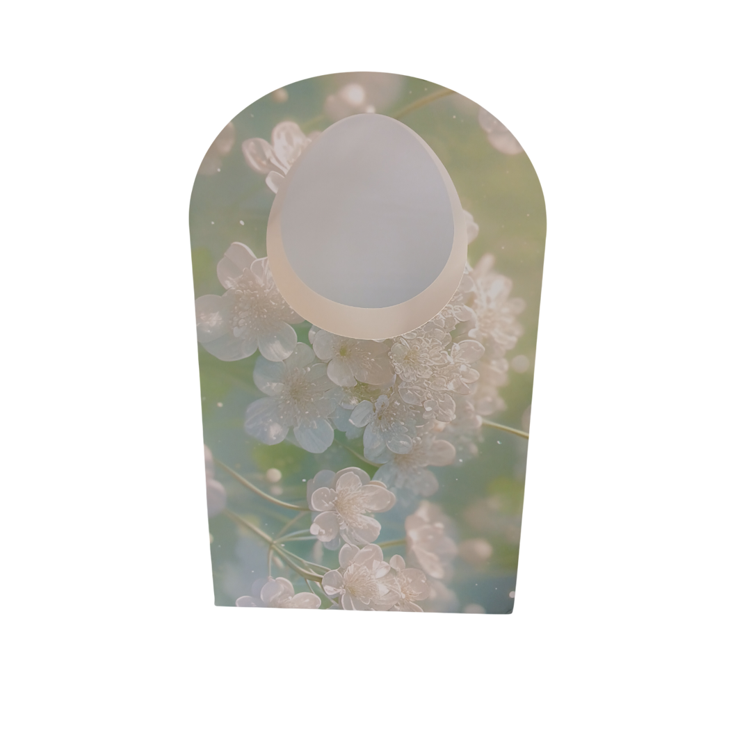 Punga p/u cadou carton flori, culori pale miner intreg 43*26*12cm 1 Punga p/u cadou carton flori, culori pale miner intreg 43*26*12cm 1