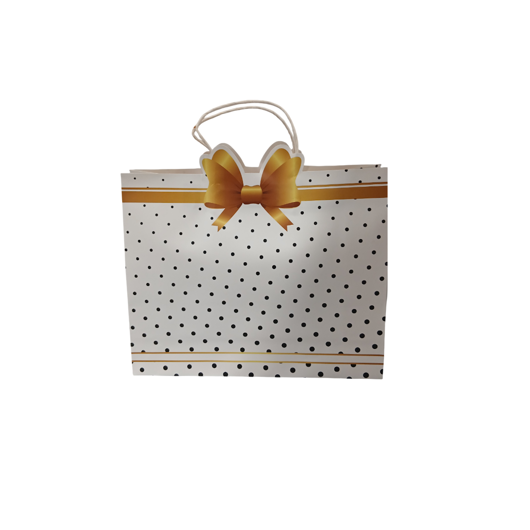 Punga p/u cadou carton in buline, bant 32*26*12cm 1 Punga p/u cadou carton in buline, bant 32*26*12cm 1