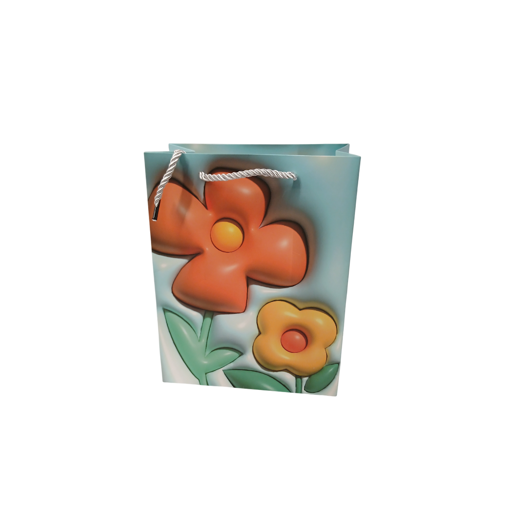 Пакет подарочный, картон, сердце, цветы 23*18*10см 1 Пакет подарочный, картон, сердце, цветы 23*18*10см 1