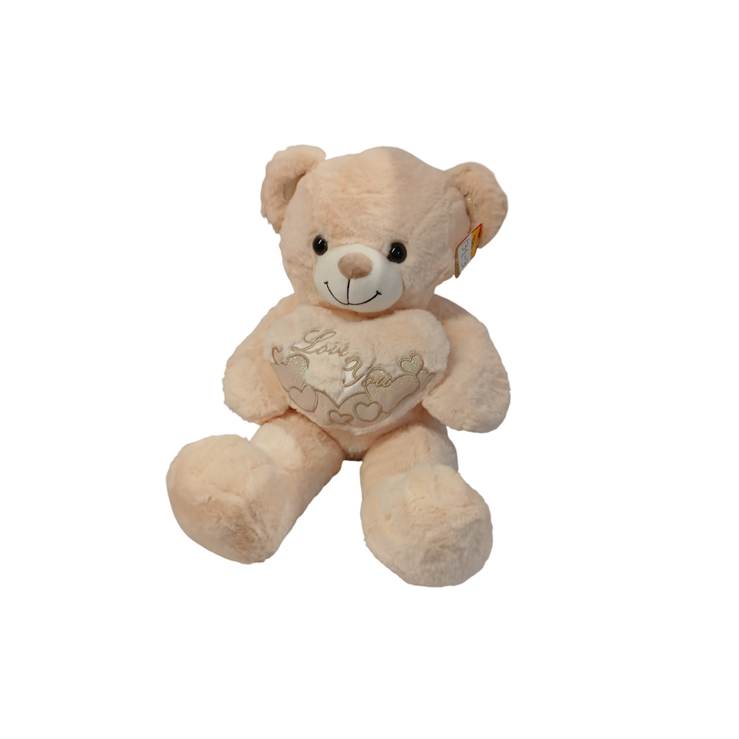 Jucarie moale urs o culoare inima Love You 55cm B76-1 1 Jucarie moale urs o culoare inima Love You 55cm B76-1 1