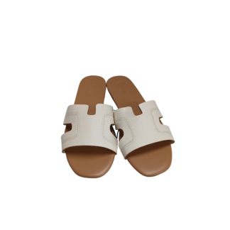 Шлепанцы женские кожзам однотонные белые Cozy 36-40р.