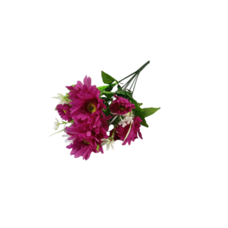 Floare artificiala crizantema 6buc 45cm