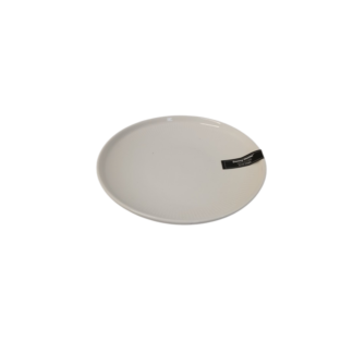 Farfurie de ceramica plata D17cm alba