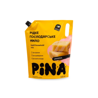 Жидкое мыло хозяйственное PINA 1000мл универсал