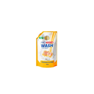 Жидкое крем-мыло PRO WASH 910мл Молоко и мед