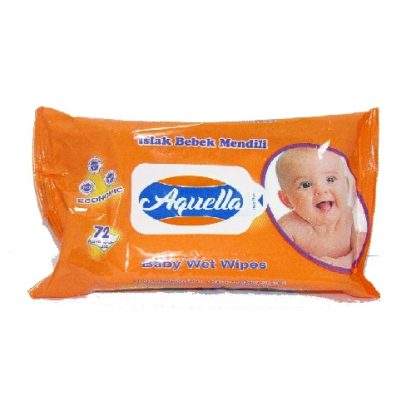 Влажные салфетки AQUELLA 72шт Baby Econom 1