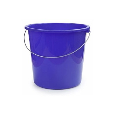 Ведро пластиковое 10л (лазурно-синий) 1