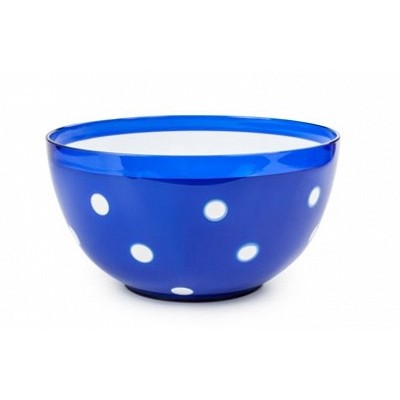 Piala din plastic Marusya 1,4l in buline, albastru semitransparent (5897) 1