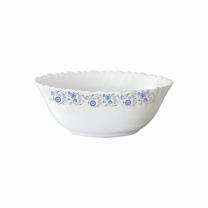 Salatiera de sticla-ceramica 20 cm Fluted 1