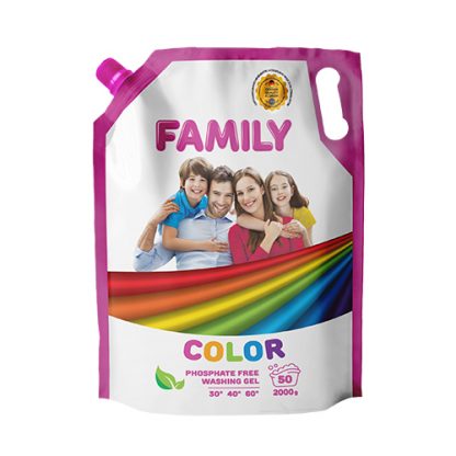 Гель для стирки Family 2л Doupack, Color