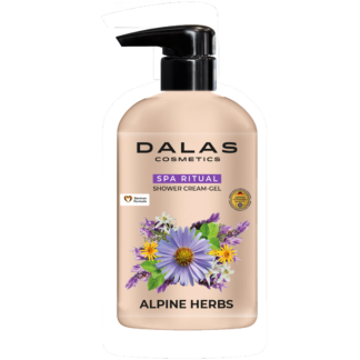 Крем-гель д/душа DALAS COSMETICS 550мл Alpine Herbs