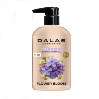 Крем-гель д/душа DALAS COSMETICS 550мл Flower Bloom