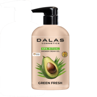Крем-гель д/душа DALAS COSMETICS 550мл Green Fresh