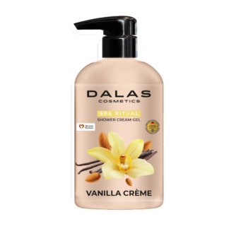 Крем-гель д/душа DALAS COSMETICS 550мл Vanilla Creme