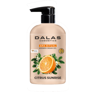 Крем-гель д/душа DALAS COSMETICS 550мл Citrus Sunrise