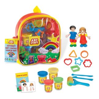 Пластилин детский+формочки Art Craft в сумке