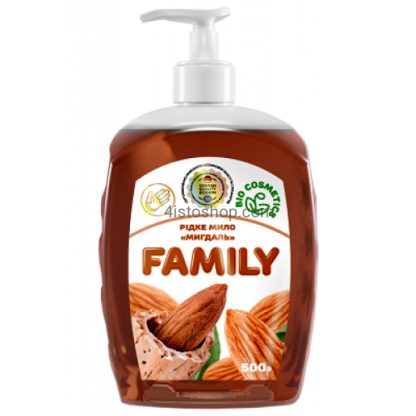 Жидкое мыло Family 500 мл Миндаль
