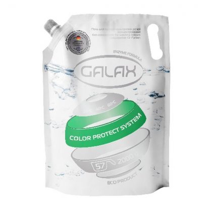 Detergent lichid de rufe Galax 2l Doupack, Color 1