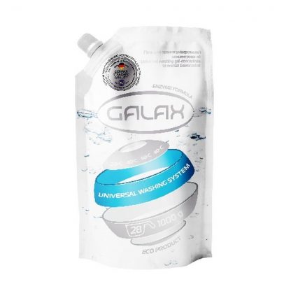 Гель для стирки Galax 1л Doupack, Universal - Сleber